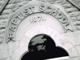 Sunday School door